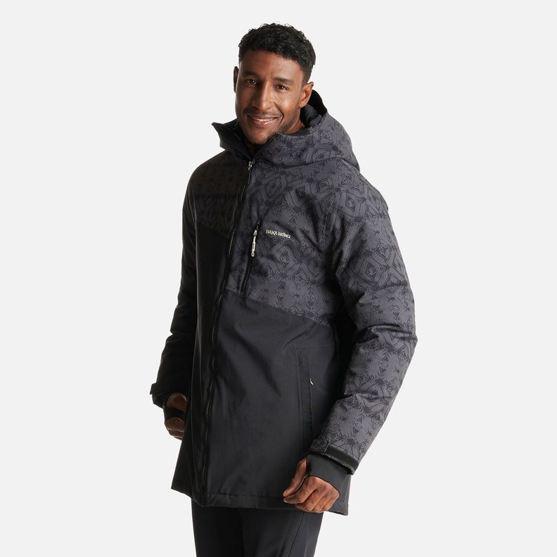 Chaqueta Hombre Yeti Negro Haka Honu I23-2