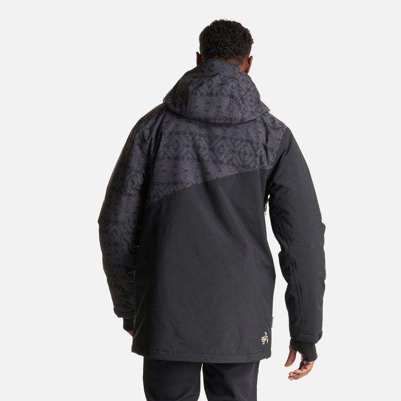 Chaqueta Hombre Yeti Negro Haka Honu I23-3