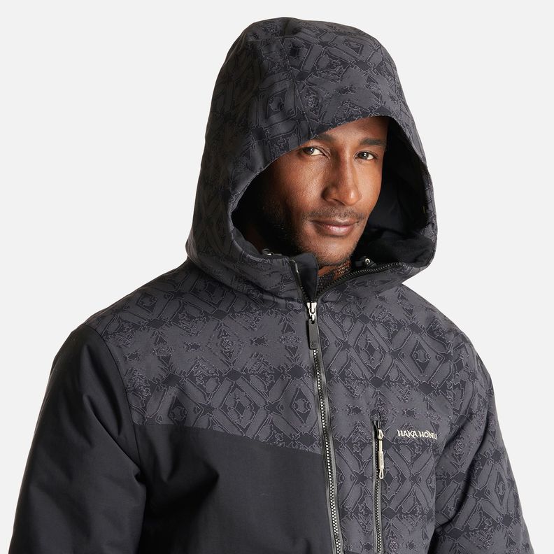 Chaqueta Hombre Yeti Negro Haka Honu I23-4