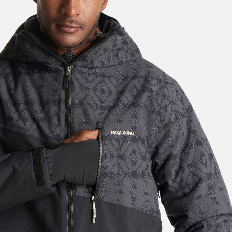 Chaqueta Hombre Yeti Negro Haka Honu I23-5