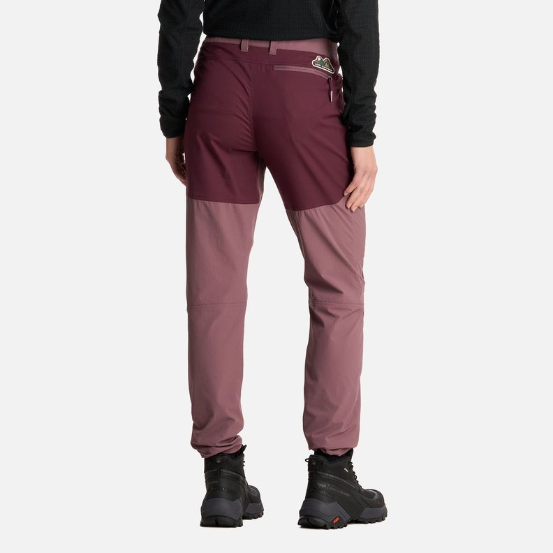Pantalón Mujer Lennox Q-Dry Slim Fit Pants Morado Lippi I25-2