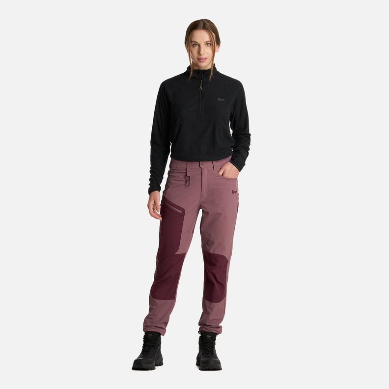 Pantalón Mujer Lennox Q-Dry Slim Fit Pants Morado Lippi I25-8