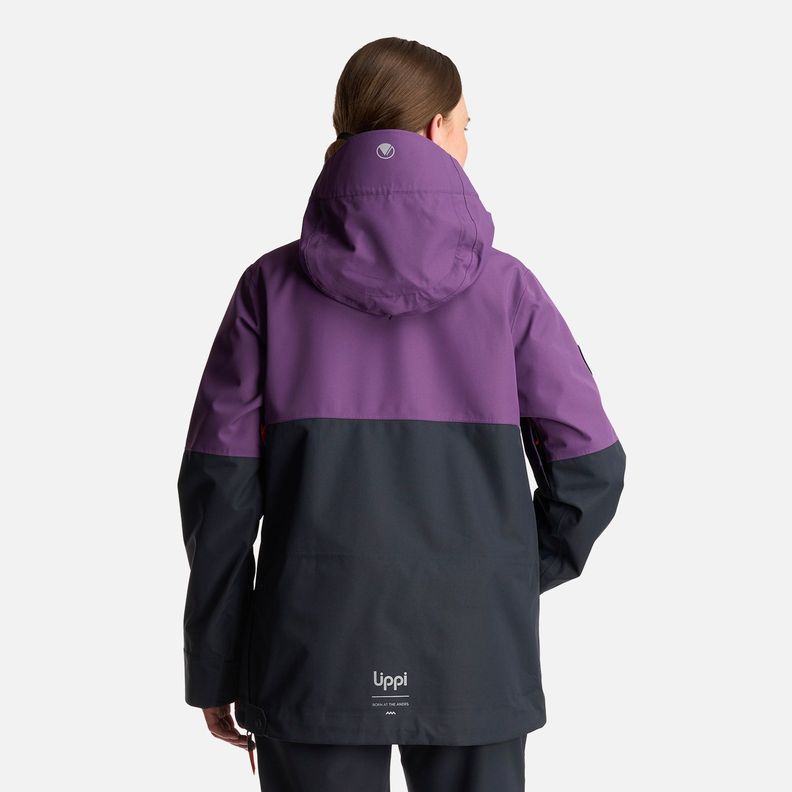 Chaqueta Mujer Black Hill 14 Zip B-Dry Jacket Morado Lippi-4