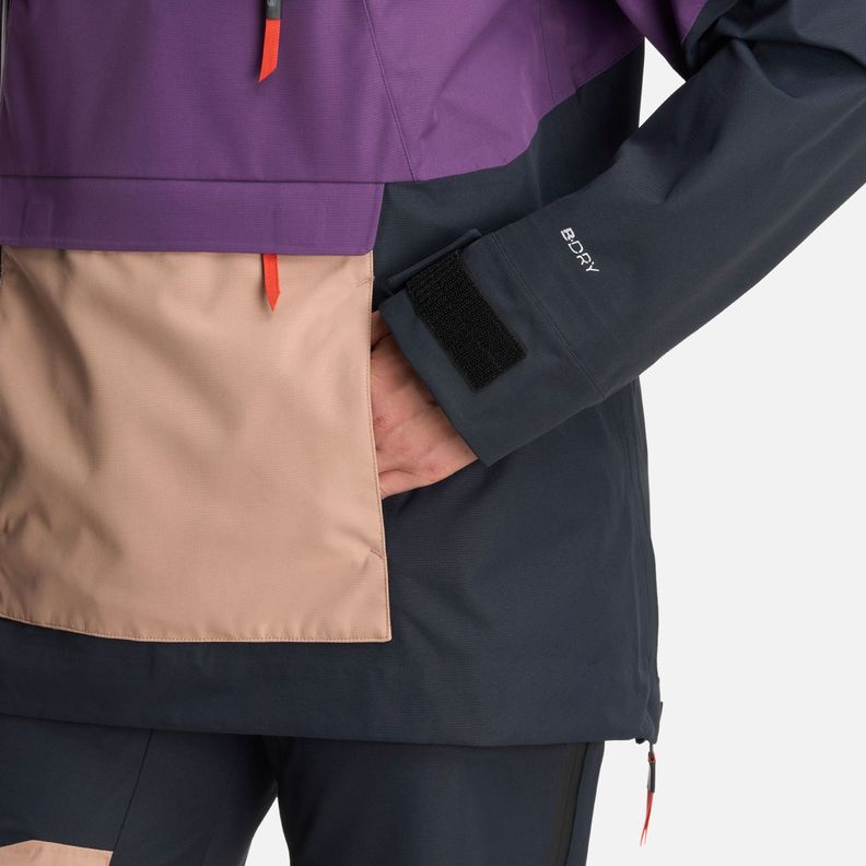 Chaqueta Mujer Black Hill 14 Zip B-Dry Jacket Morado Lippi-9