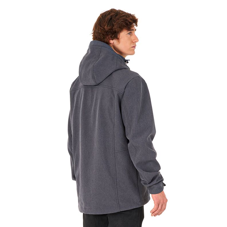 Chaqueta Hombre Macaya Softshell Hoody Jacket Melange Azul Lippi-4