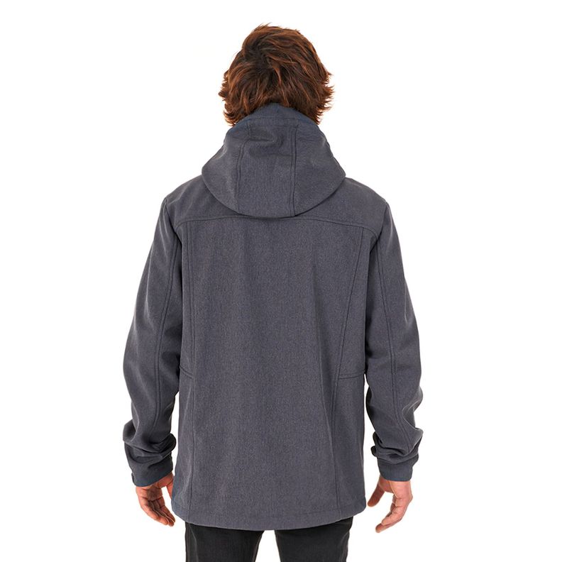Chaqueta Hombre Macaya Softshell Hoody Jacket Melange Azul Lippi-5