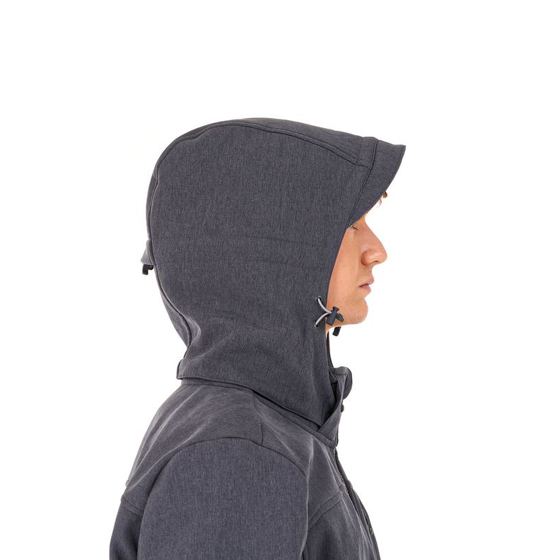 Chaqueta Hombre Macaya Softshell Hoody Jacket Melange Azul Lippi-7