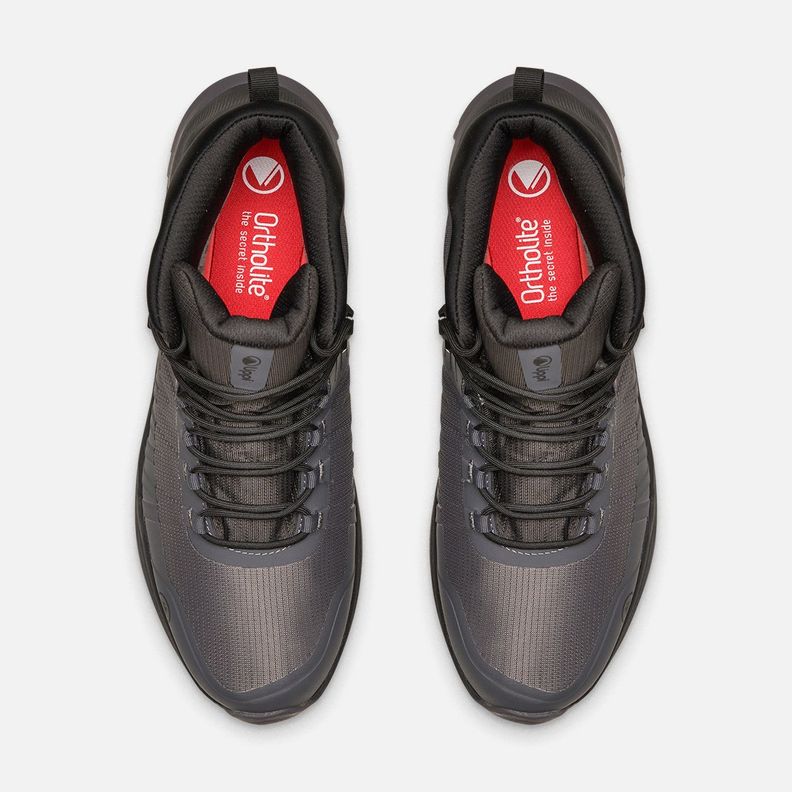 Zapatilla Hombre Vulcano Iron Stone Mid B-Dry Dark Grey Lippi-5