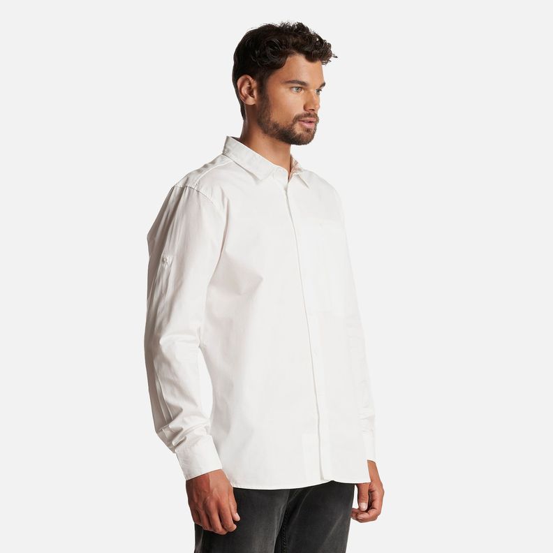 Camisa Hombre Alloy Long Sleeve Shirt Blanco Lippi I23-2