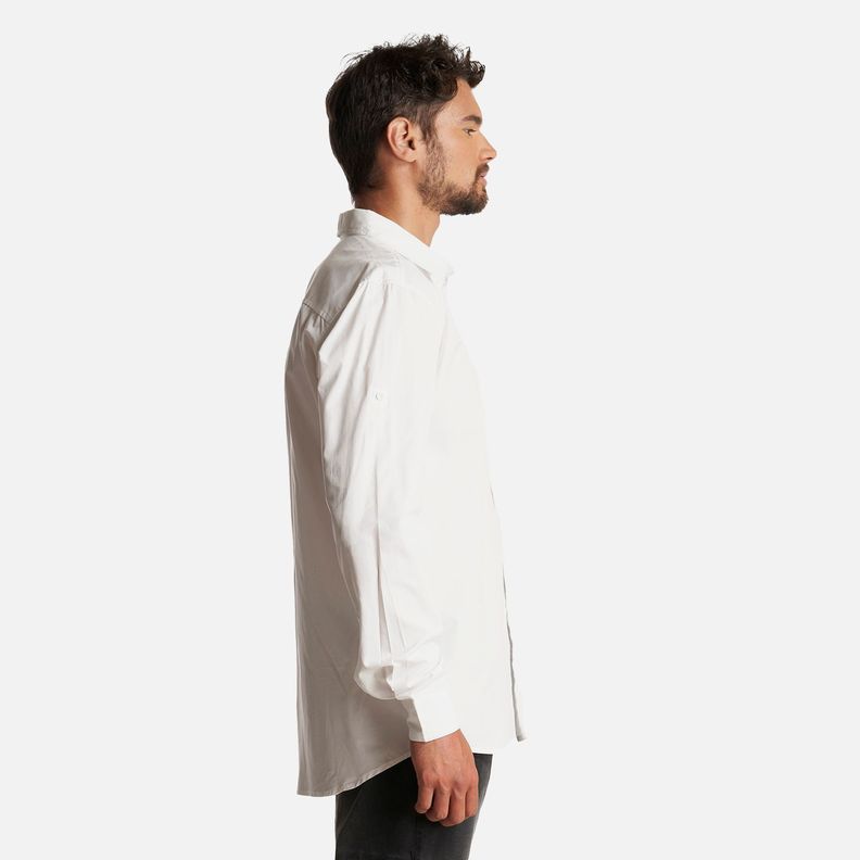 Camisa Hombre Alloy Long Sleeve Shirt Blanco Lippi I23-3