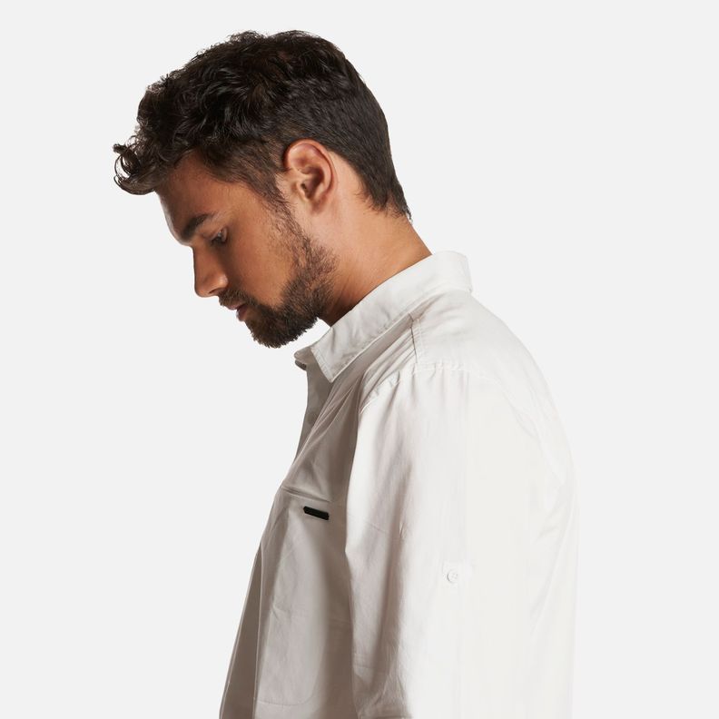 Camisa Hombre Alloy Long Sleeve Shirt Blanco Lippi I23-6