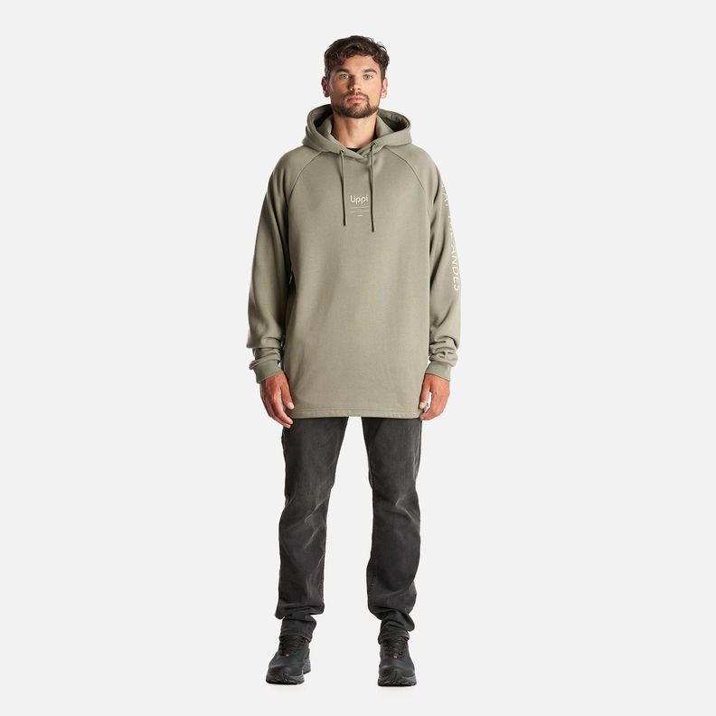 Poleron Hombre Heavy Duty Hoody Sweatshirt Laurel Lippi-6