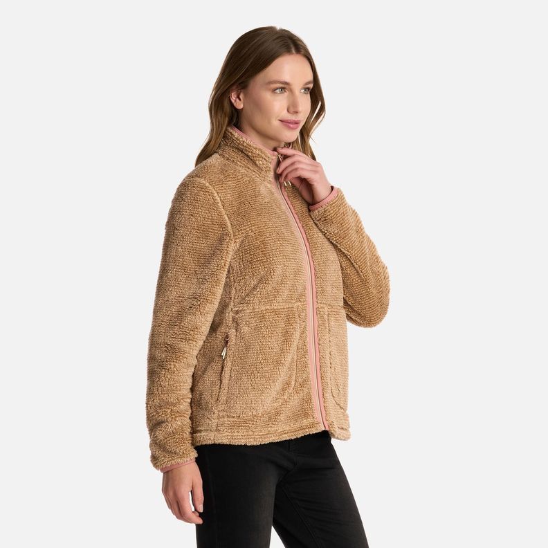 Polar Mujer Ferret Shaggy-Pro Jacket Beige Lippi I25-1