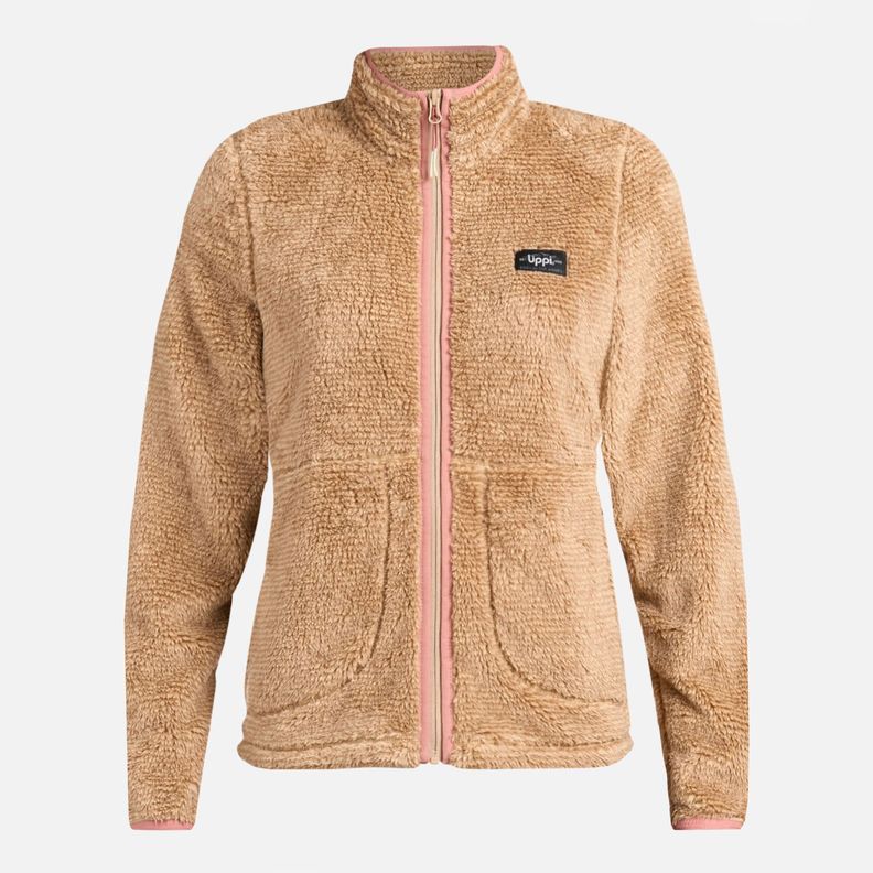 Polar Mujer Ferret Shaggy-Pro Jacket Beige Lippi I25-5