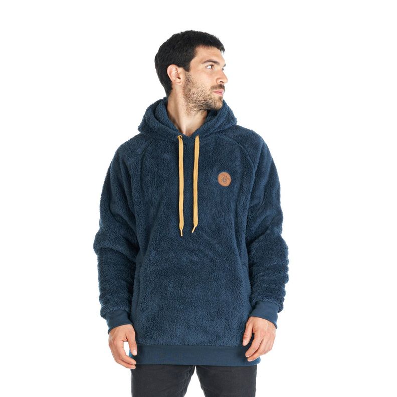 Poleron Hombre Cangur-oso Azul Haka Honu V22-1