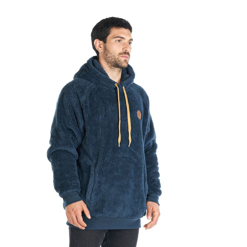 Poleron Hombre Cangur-oso Azul Haka Honu V22-2