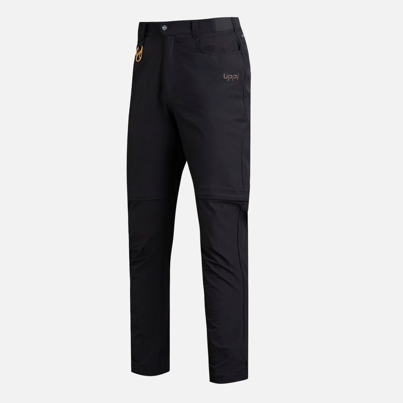 Pantalón Hombre Lennox Q-Dry Mix-2 Pants Negro Lippi I25-8