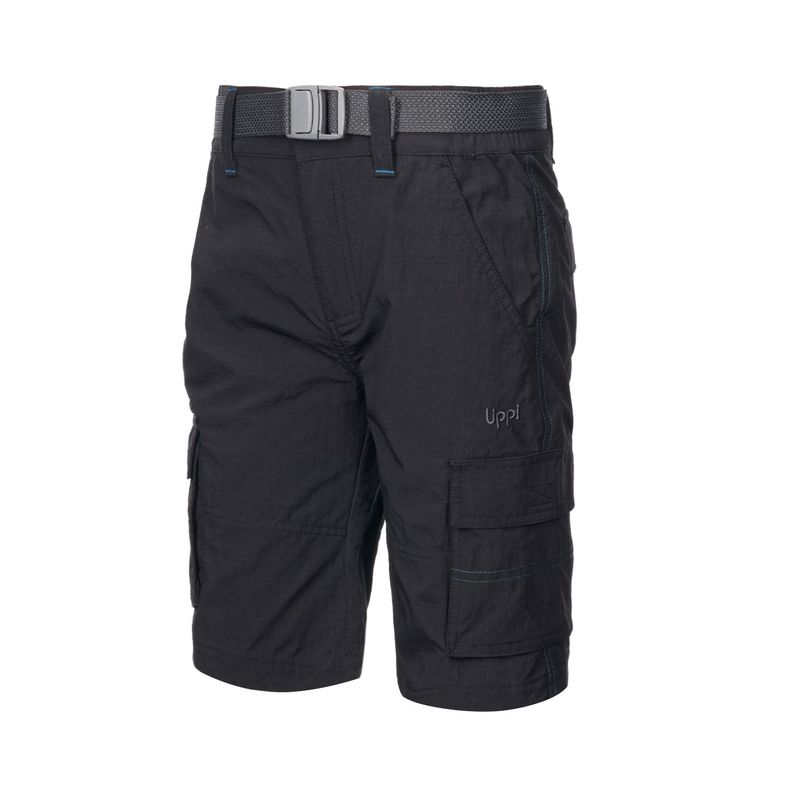 Short Niño Mini Just-Go Q-Dry Cargo Shorts Grafito Lippi-0