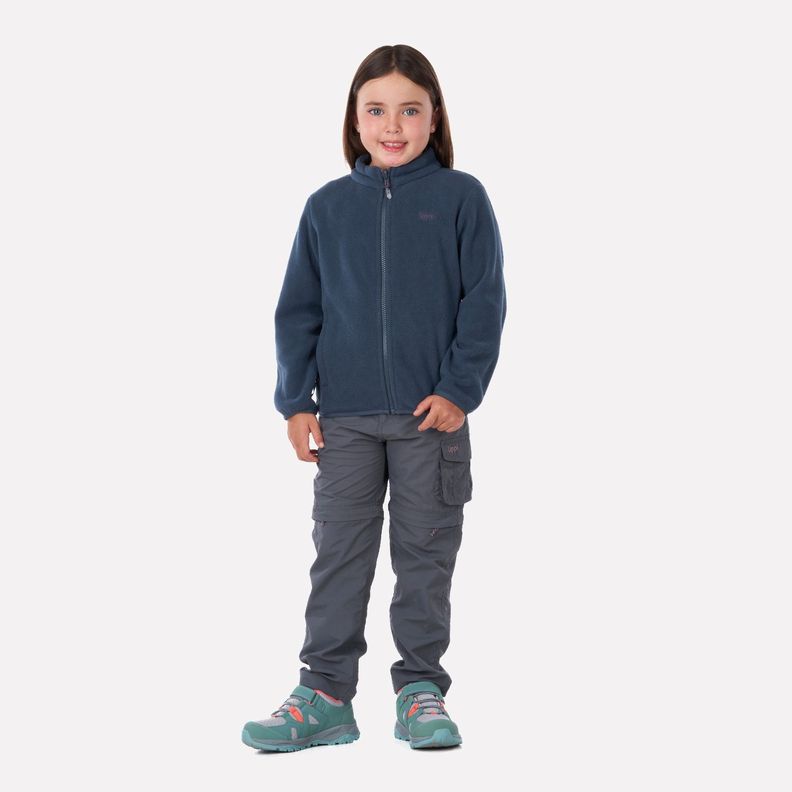 Chaqueta Niña Snowball Fusion-3 Hoody Jacket Celeste Oscuro Lippi-4