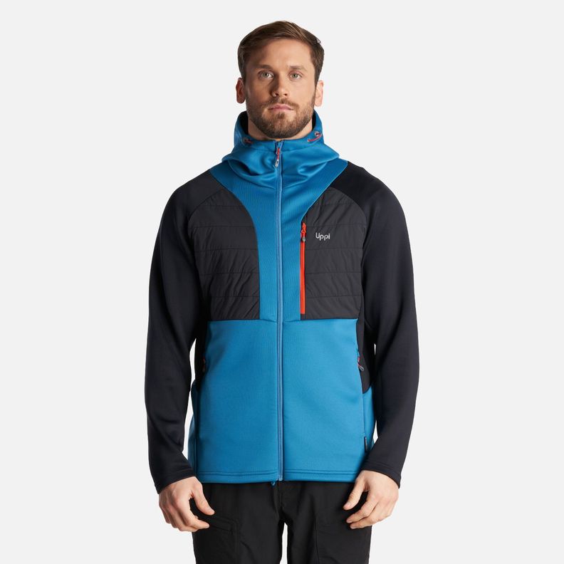Chaqueta Hombre ColdMove WindBreaker SteamPro Hoody Jacket Azul Noche Lippi-1