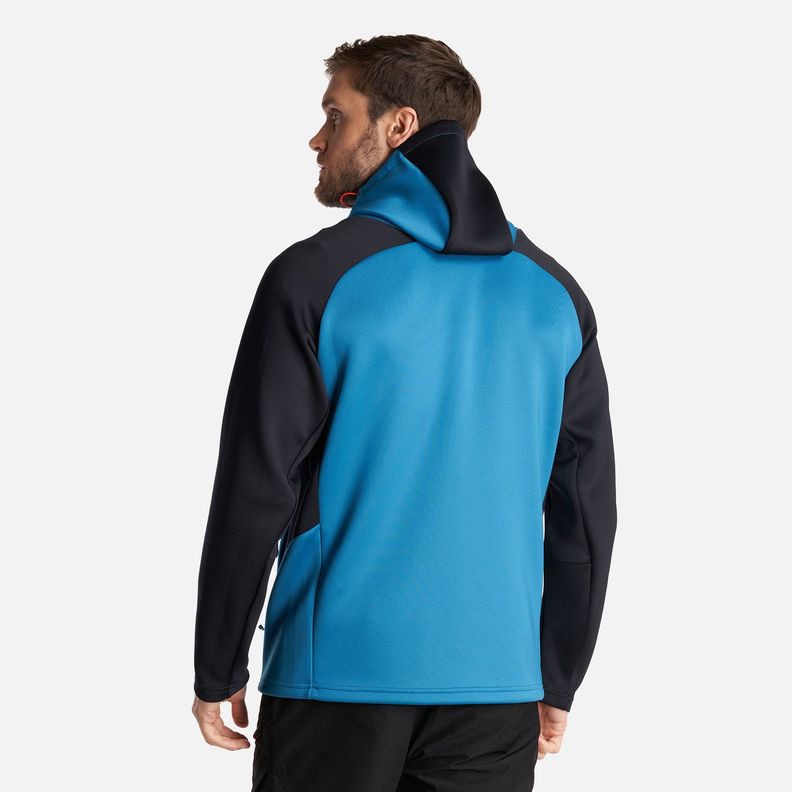 Chaqueta Hombre ColdMove WindBreaker SteamPro Hoody Jacket Azul Noche Lippi-3