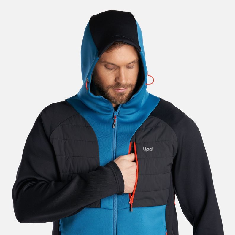 Chaqueta Hombre ColdMove WindBreaker SteamPro Hoody Jacket Azul Noche Lippi-4