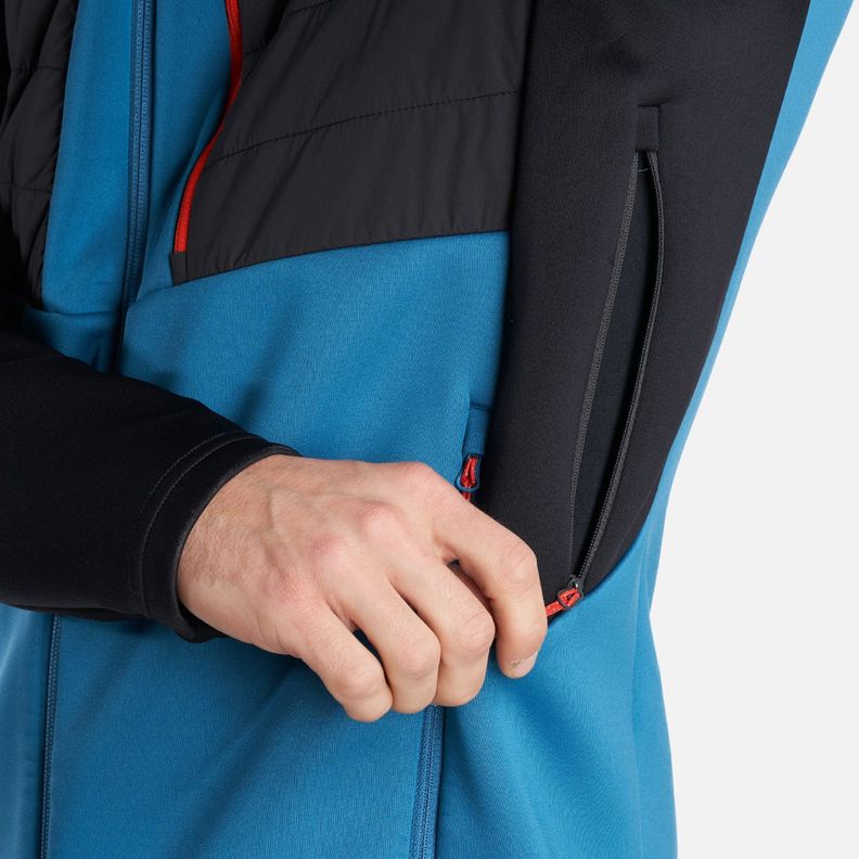 Chaqueta Hombre ColdMove WindBreaker SteamPro Hoody Jacket Azul Noche Lippi-5