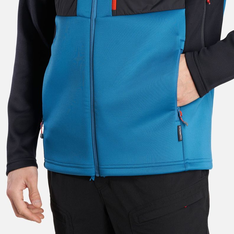 Chaqueta Hombre ColdMove WindBreaker SteamPro Hoody Jacket Azul Noche Lippi-6