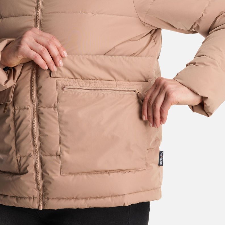 Chaqueta Mujer Kobuk Steam Pro Jacket Canela Lippi-6
