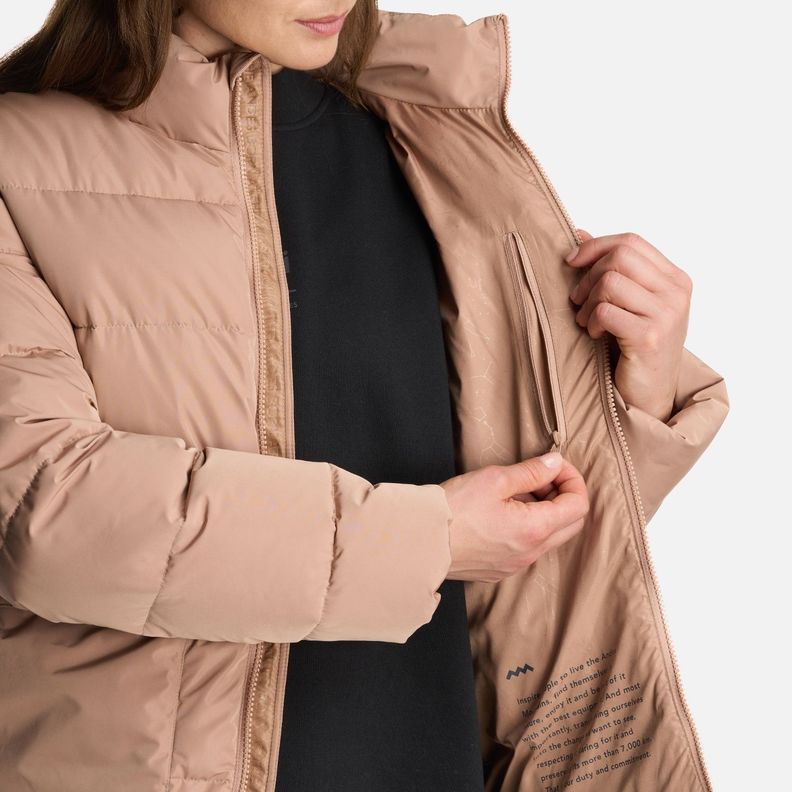 Chaqueta Mujer Kobuk Steam Pro Jacket Canela Lippi-7