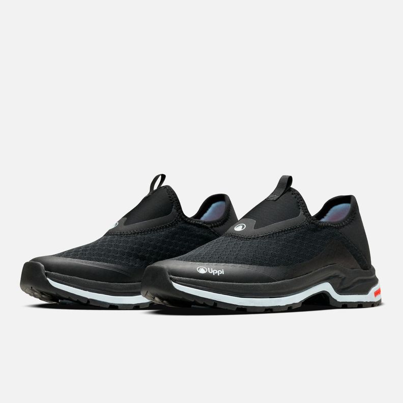 Zapatilla Mujer Panal III Negro / Celeste Lippi V25-1