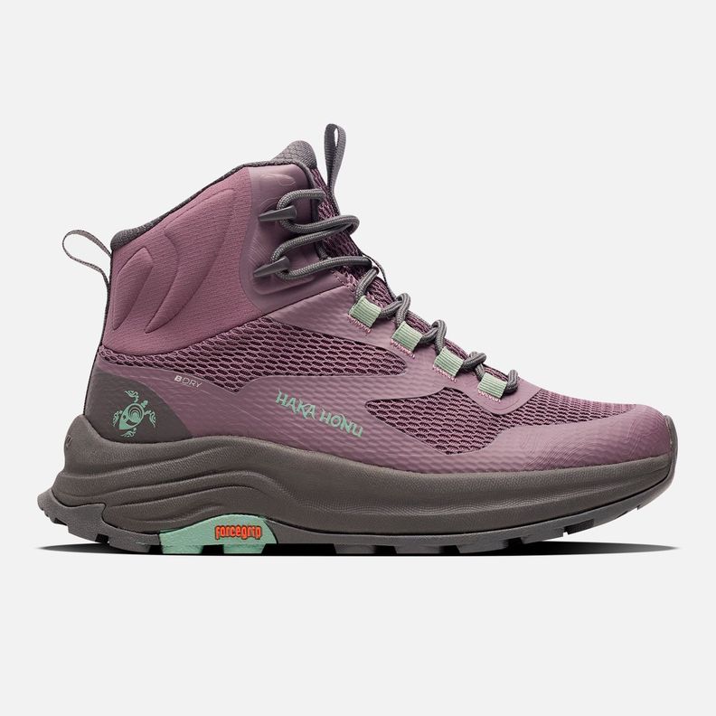 Zapatilla Mujer Huillin Alto Morado / Verde Agua Haka Honu I26