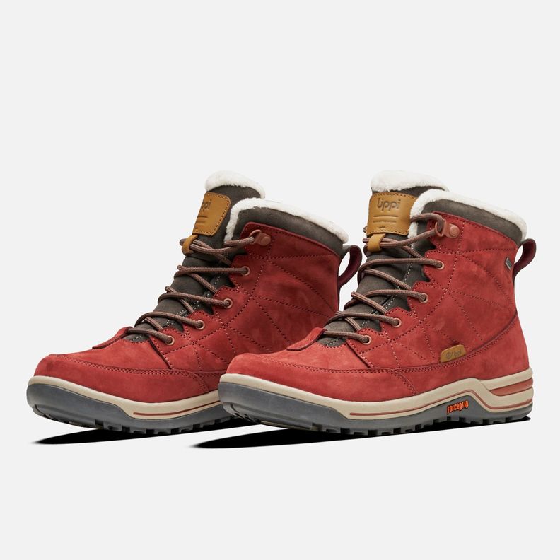 Bota Mujer  Native Mid II Vino Grafito Lippi-3