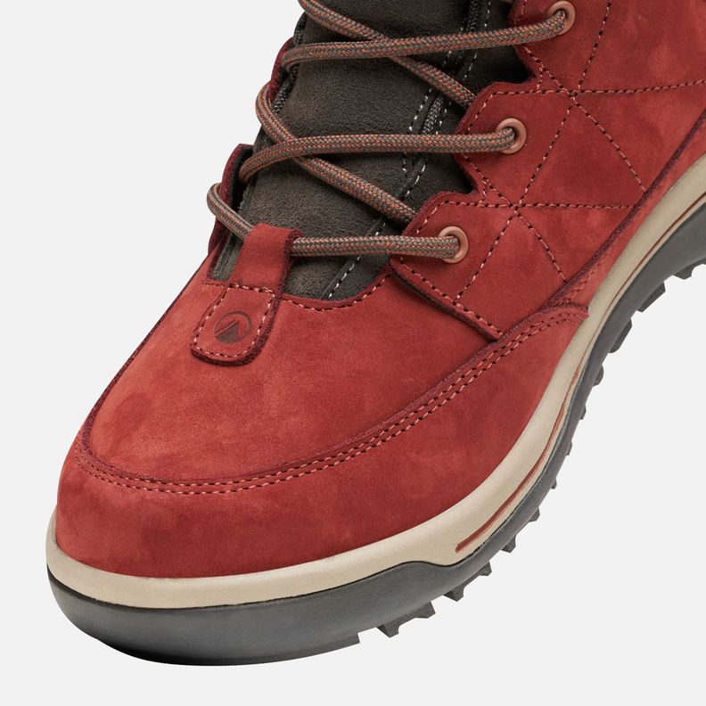 Bota Mujer  Native Mid II Vino Grafito Lippi-6