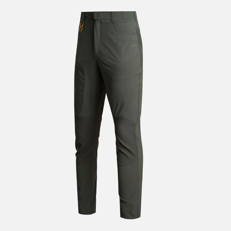 Pantalon Hombre Lennox Q-Dry Slim Fit Pants Verde Militar Lippi I24-0