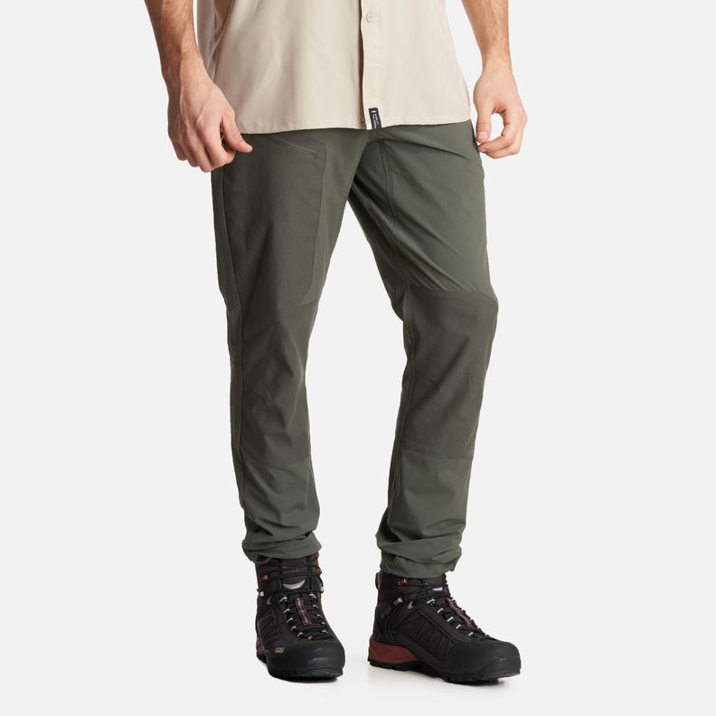 Pantalon Hombre Lennox Q-Dry Slim Fit Pants Verde Militar Lippi I24-2