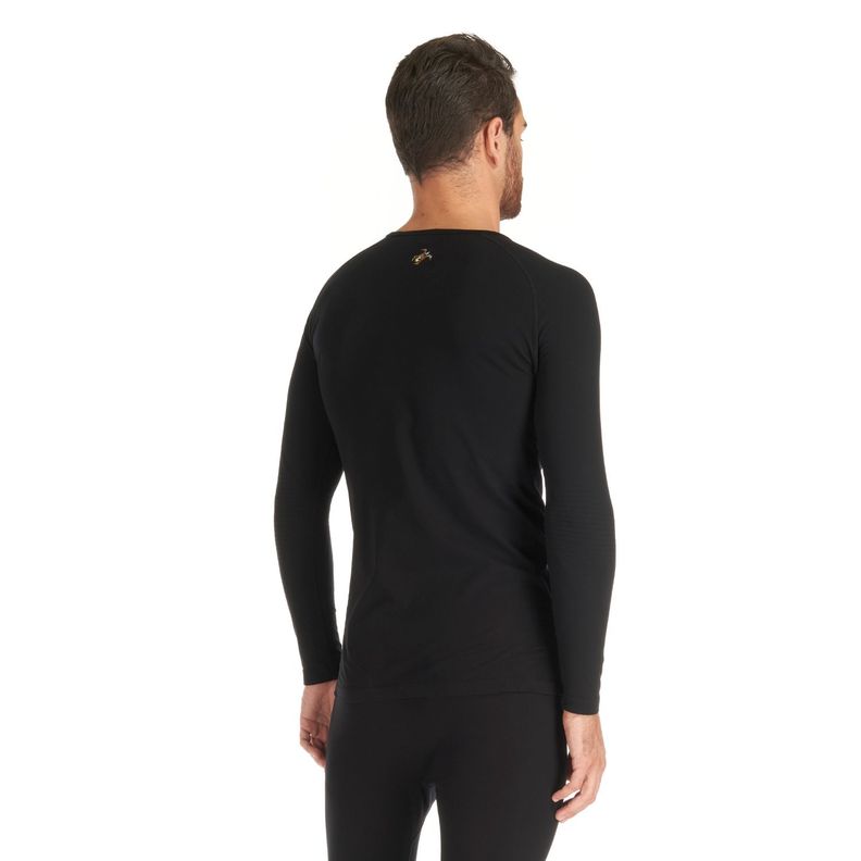 Primera Capa Hombre Puma Austral Top Negro Haka Honu I24-4