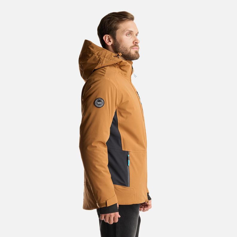 Chaqueta Hombre Snow Valley B-Dry Jacket Cafe Claro Lippi-3