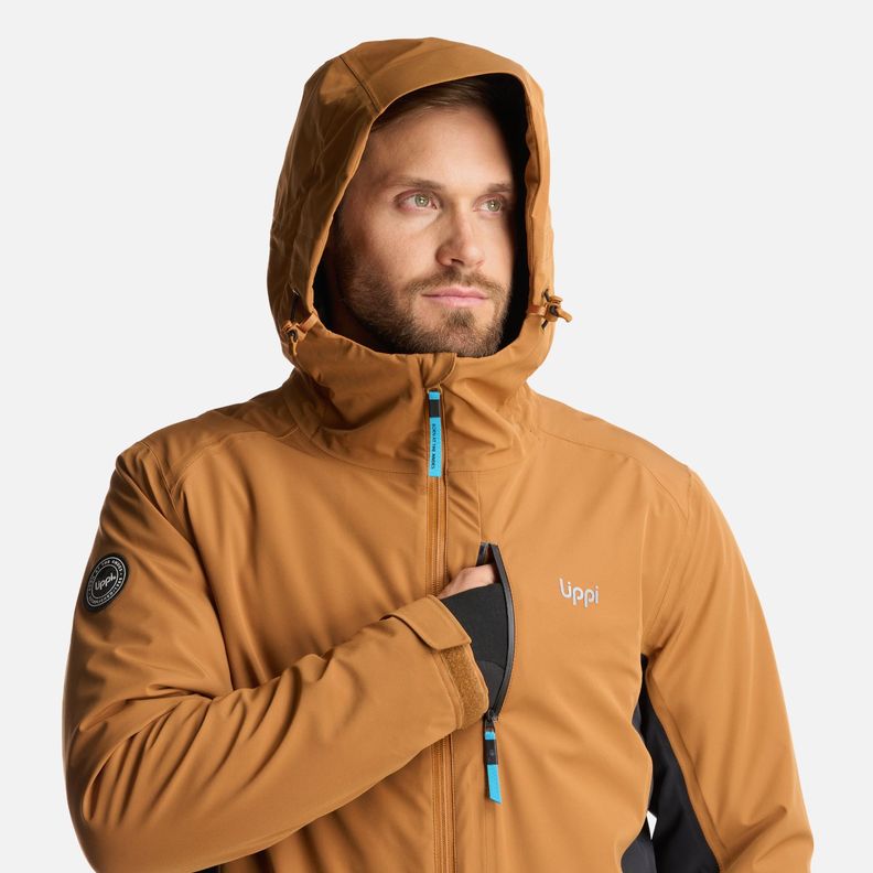 Chaqueta Hombre Snow Valley B-Dry Jacket Cafe Claro Lippi-5