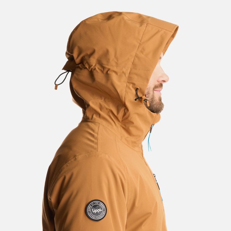 Chaqueta Hombre Snow Valley B-Dry Jacket Cafe Claro Lippi-9