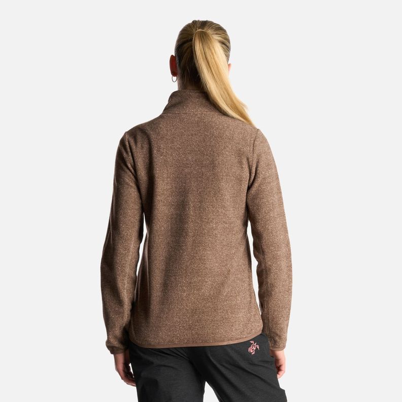 Poleron Mujer Tokerau Pro Taupe Haka Honu-4