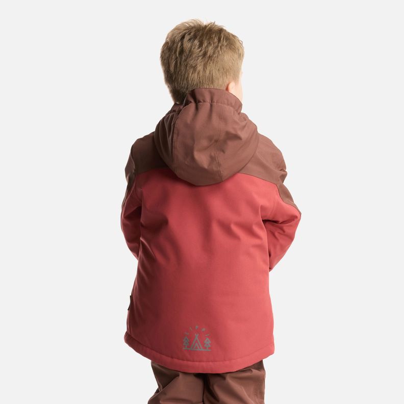 Chaqueta Niño Sierra Nevada B-Dry Steam-Pro Hoody Jacket Burdeo Lippi-2