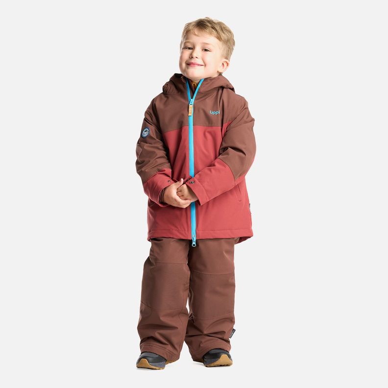 Chaqueta Niño Sierra Nevada B-Dry Steam-Pro Hoody Jacket Burdeo Lippi-5