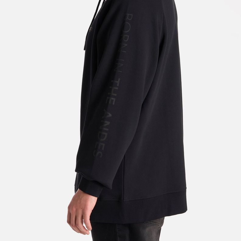 Polerón Hombre Heavy Duty FullZip Sweatshirt Negro Lippi I25-4