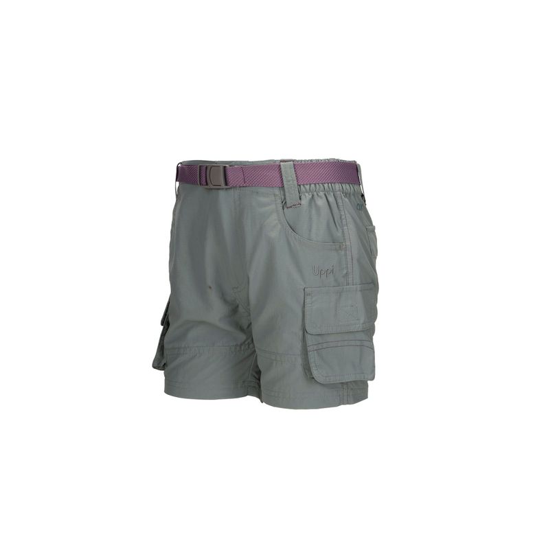 Short Niña Mini Just-Go Q-Dry Cargo Shorts Verde Grisaceo Lippi V20-0