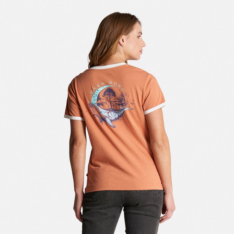 Polera Mujer Haka Damasco Haka Honu-3