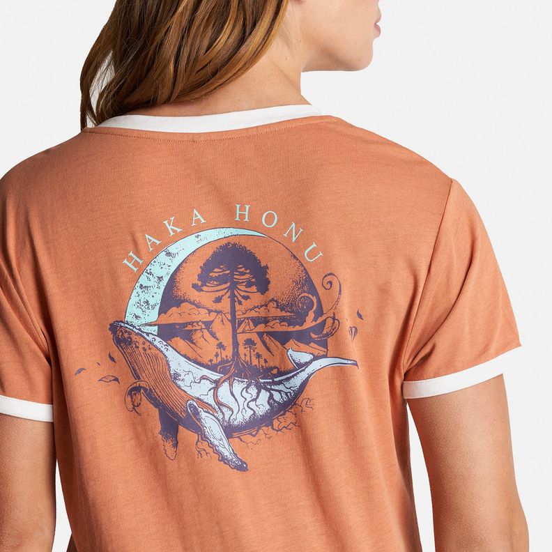 Polera Mujer Haka Damasco Haka Honu-4