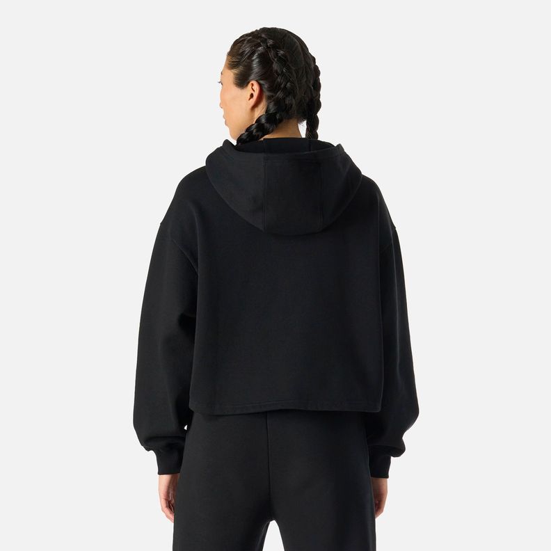 Polerón Mujer Cool Down Sweatshirt Hoody Negro Vulcano-3