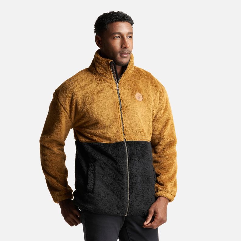 Chaqueta Hombre Caluro-sin Mostaza Oscuro Haka Honu-1