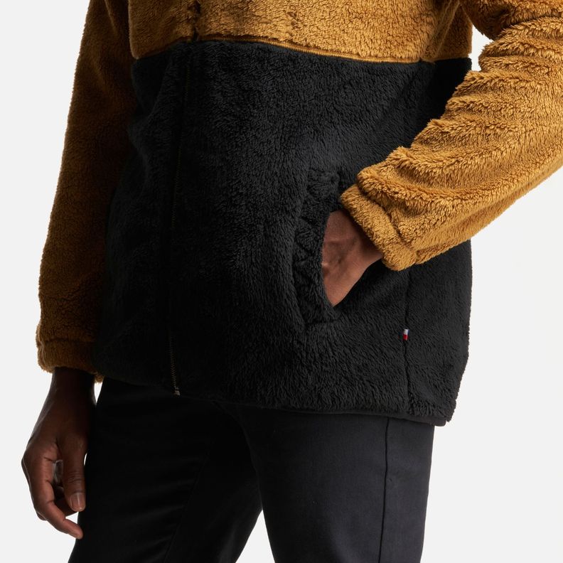 Chaqueta Hombre Caluro-sin Mostaza Oscuro Haka Honu-4